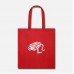 Cctv Sketch Camera Red Tote Bag